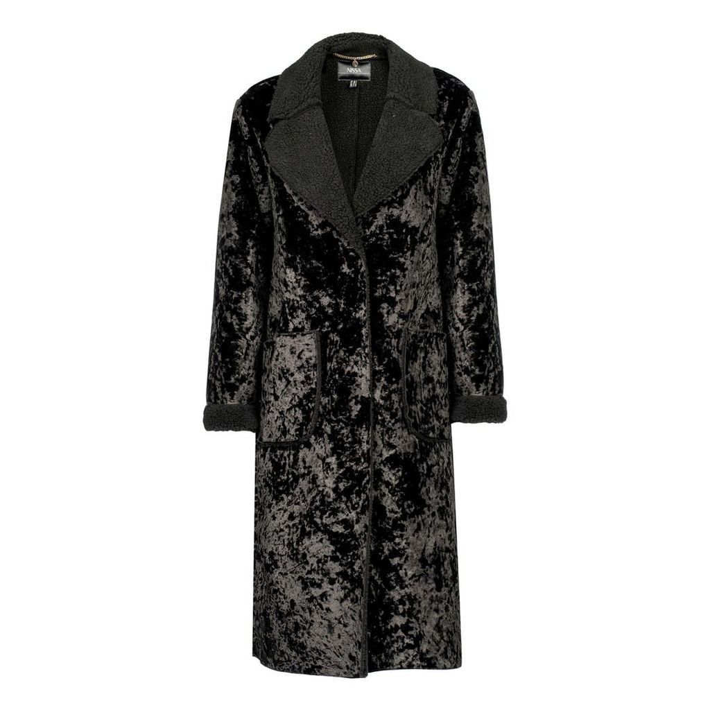 Nissa - Elegant Ecological Fur Coat