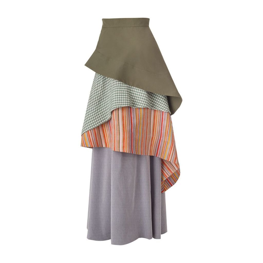 DANEH - Waterfall Skirt Stripe