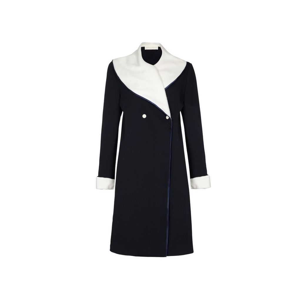 Leticia Credidio - Organic Magpie Housecoat with organic buttons