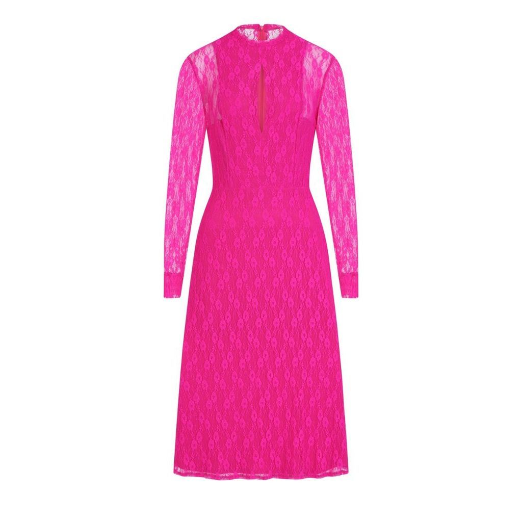 CocooVe - Amelie Lace Dress In Pink