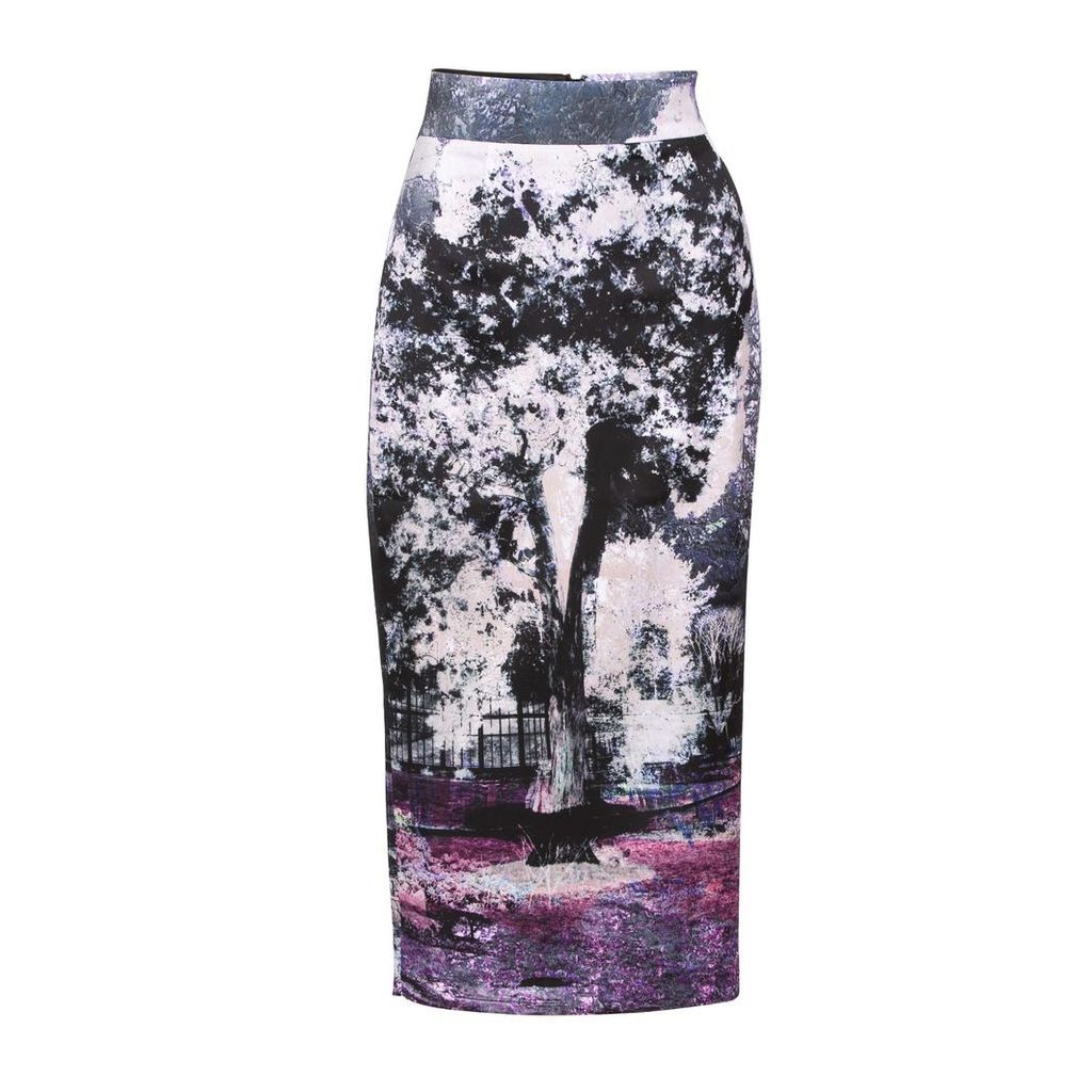 Louise Black - Lucius Printed Midi Skirt