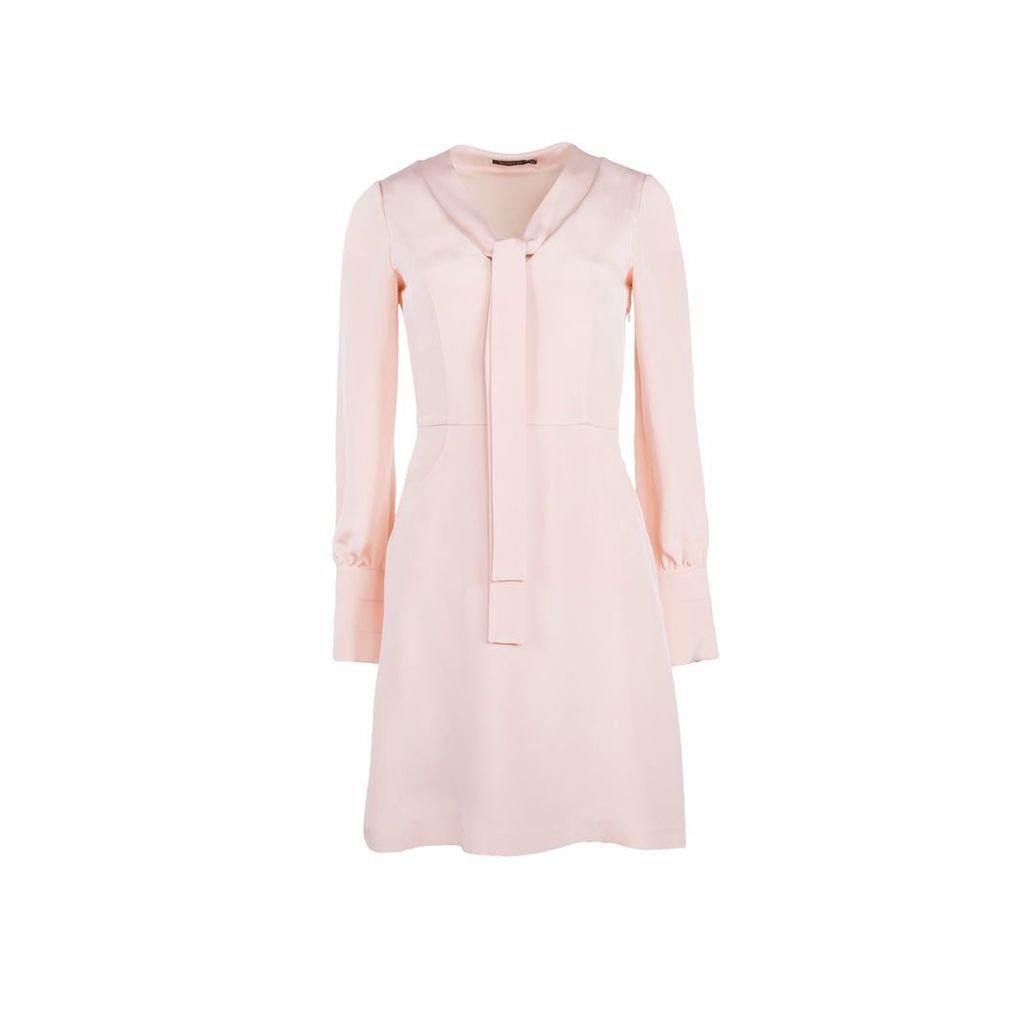 Shopyte - Baby Pink Silk Dress 3