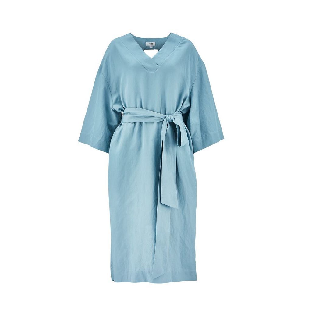 Fayri - Mika Back Cutout Dress Sky Blu