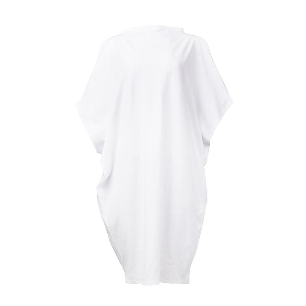 Malaika New York - Hexagon Dress White