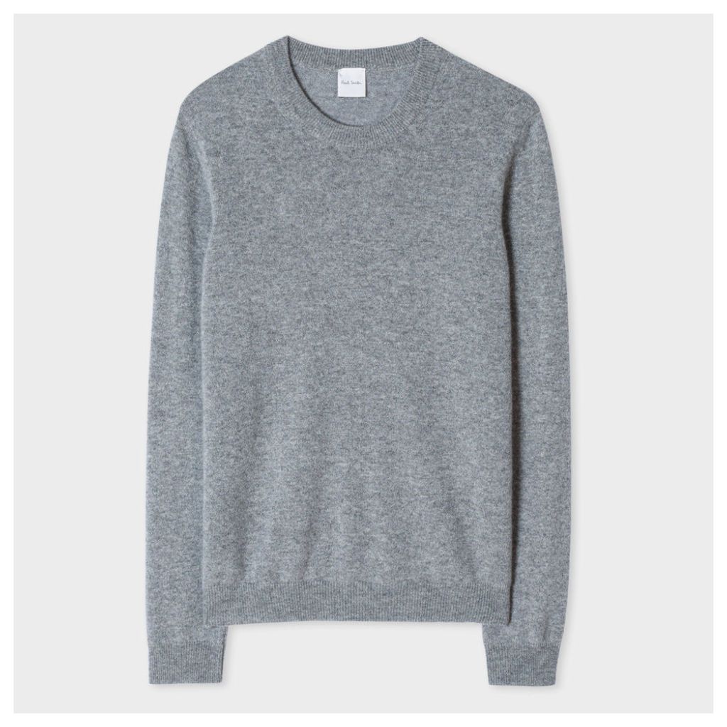 Women's Grey Marl Cashmere Sweater