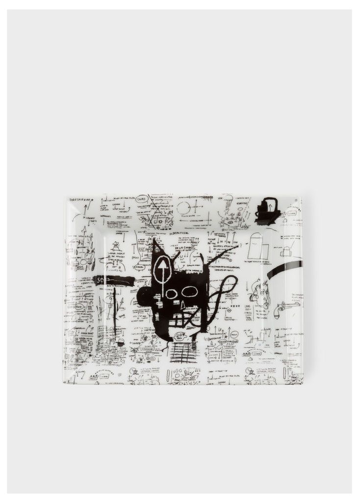 Untitled 1983 - Jean-Michel Basquiat - Limoges Porcelain Tray
