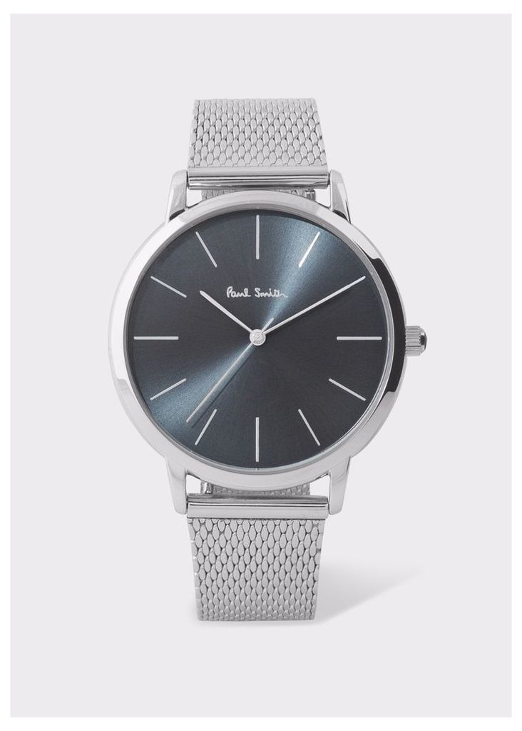 Special Edition 38mm Slate Grey And Stainless Steel 'Ma' Watch