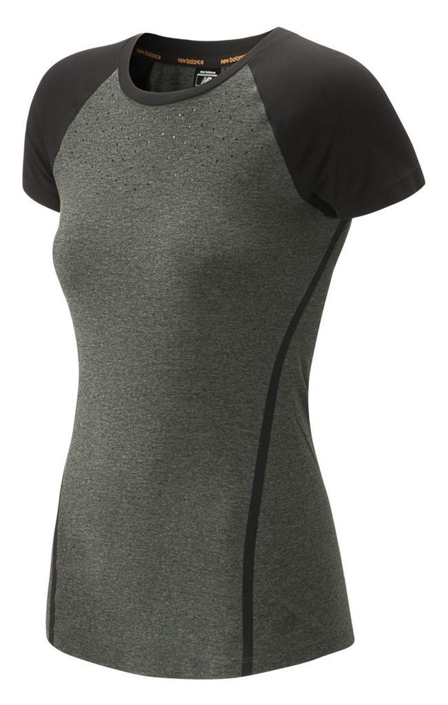 New Balance Trinamic Short Sleeve Top Women's Best Selling Clothing WT61102HC