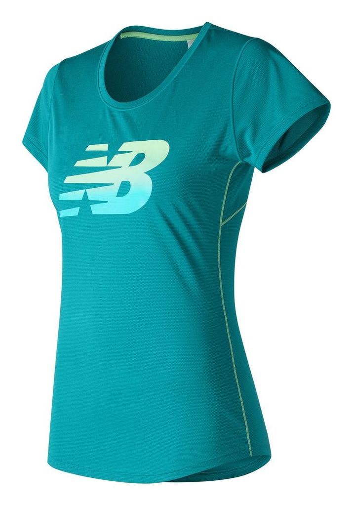 New Balance Accelerate Short Sleeve Graphic Women's Performance WT53162OMB