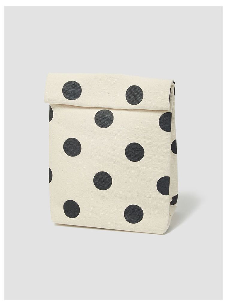 Hanelca Roll Top Canvas Bag Dots Womenswear