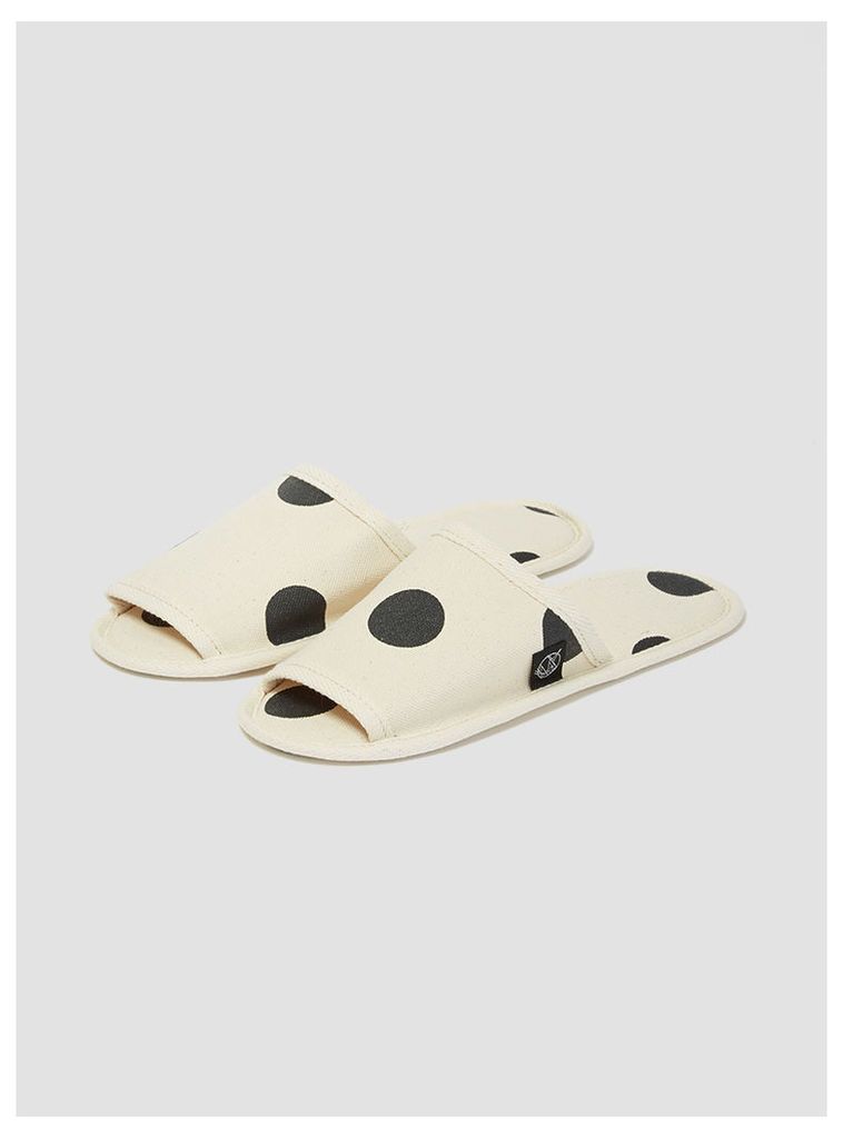 Hanelca Canvas Slippers with Bag Dots Womenswear