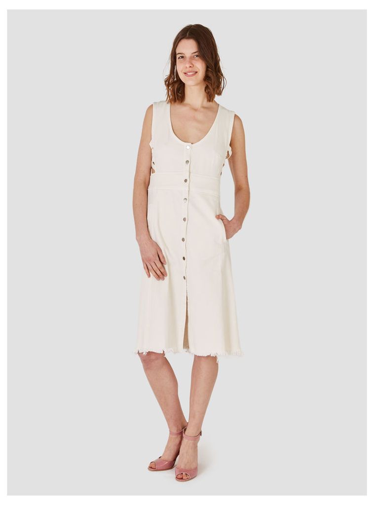 Rachel Comey Mesita Dress Dirty White Womenswear