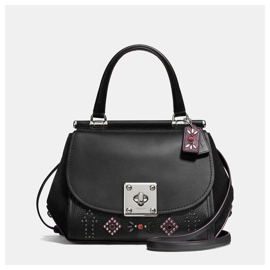 Coach Western Rivets Drifter Top Handle In Glovetanned Leather