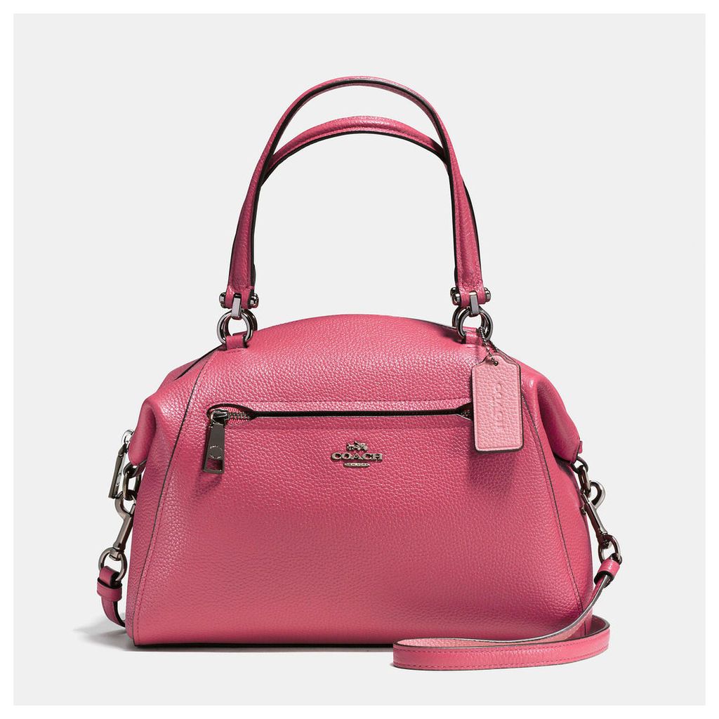 Coach Prairie Satchel In Polished Pebble Leather