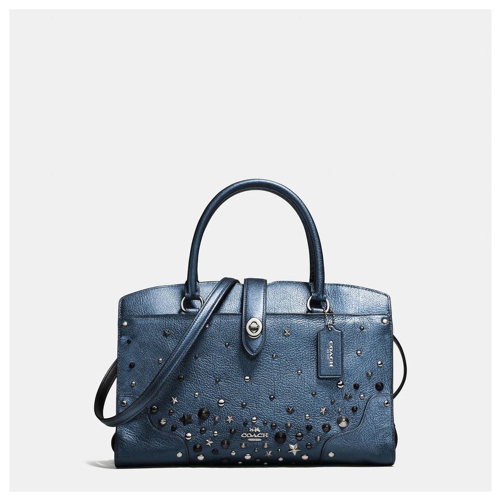Coach Mercer Satchel 30 With Star Rivets