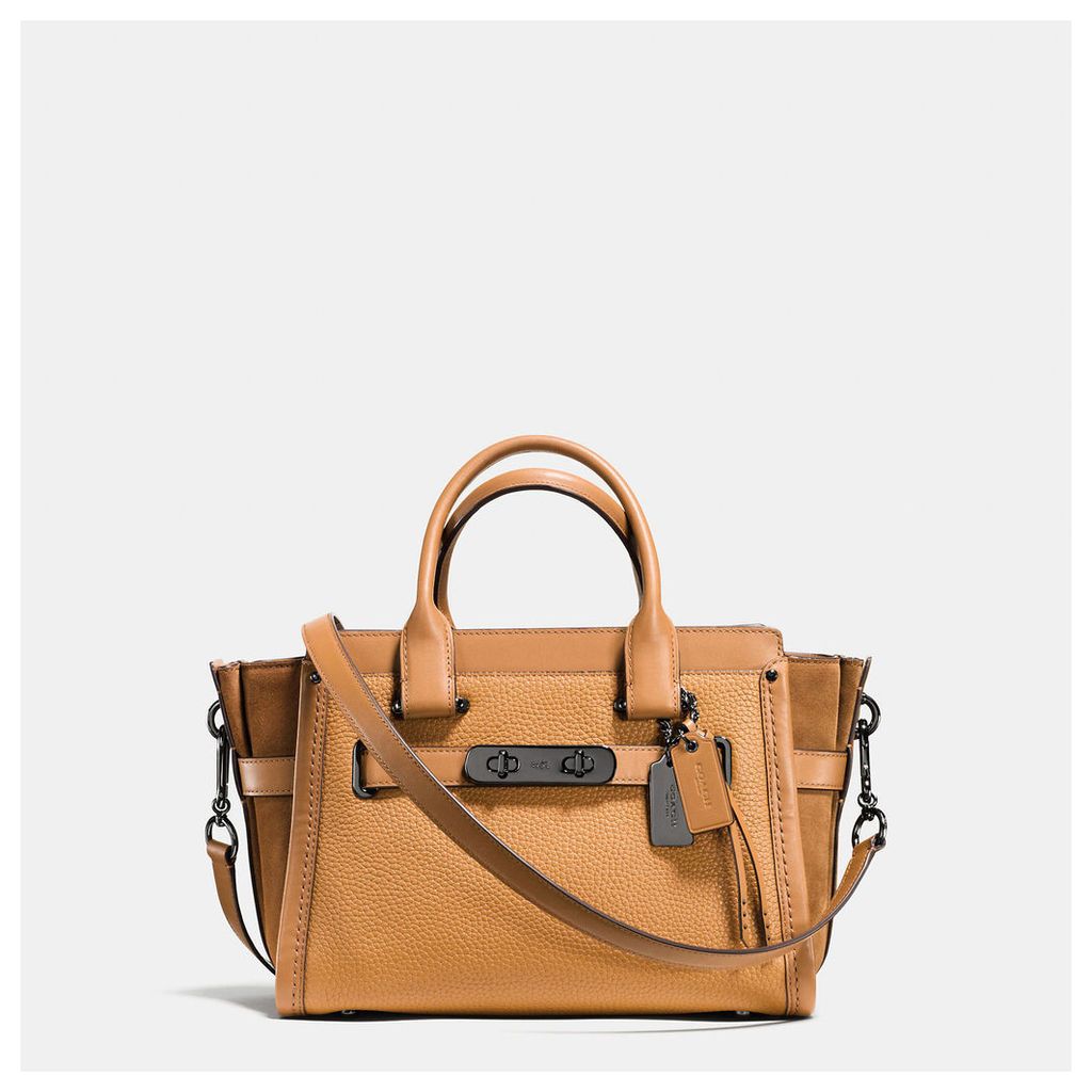 Coach Swagger 27 In Mixed Leathers