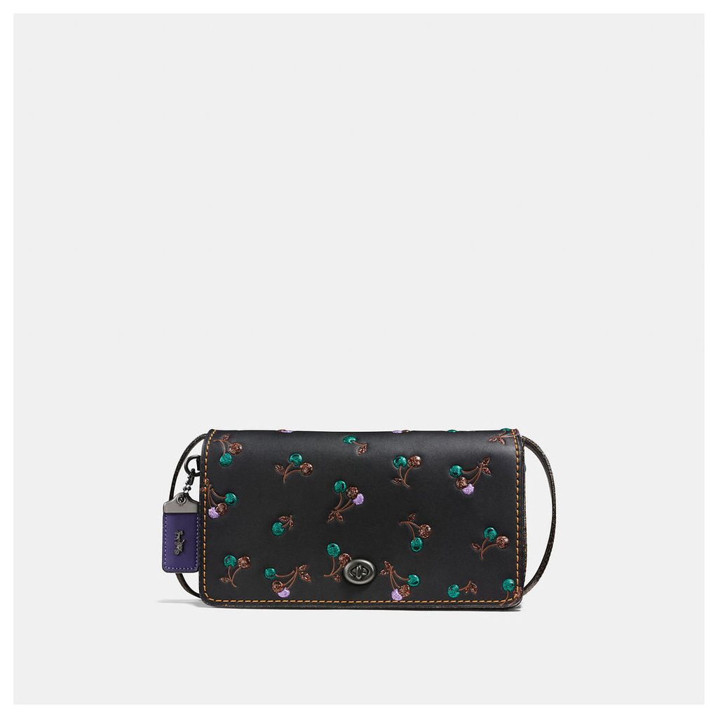 Coach Dinky With Cherry Print