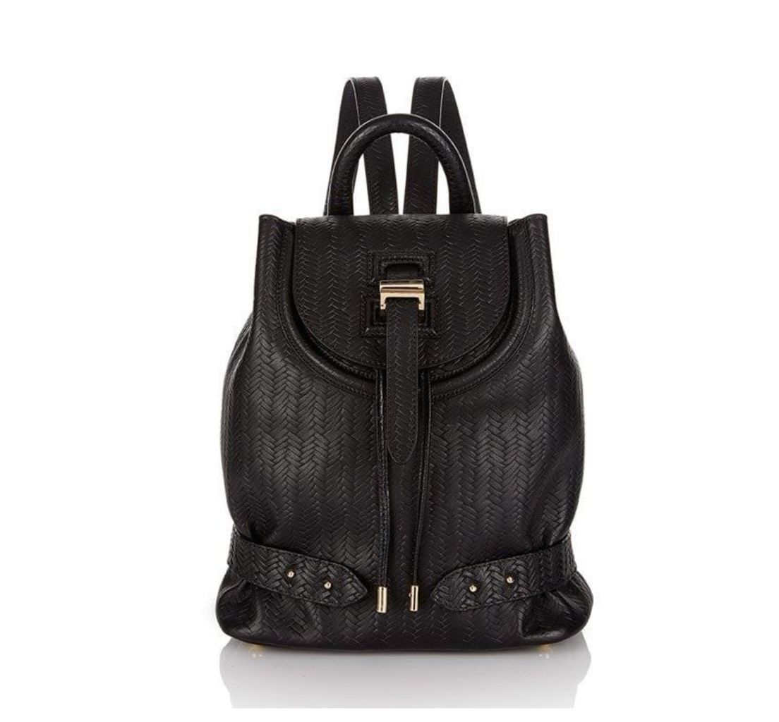Backpack Mini Black Woven