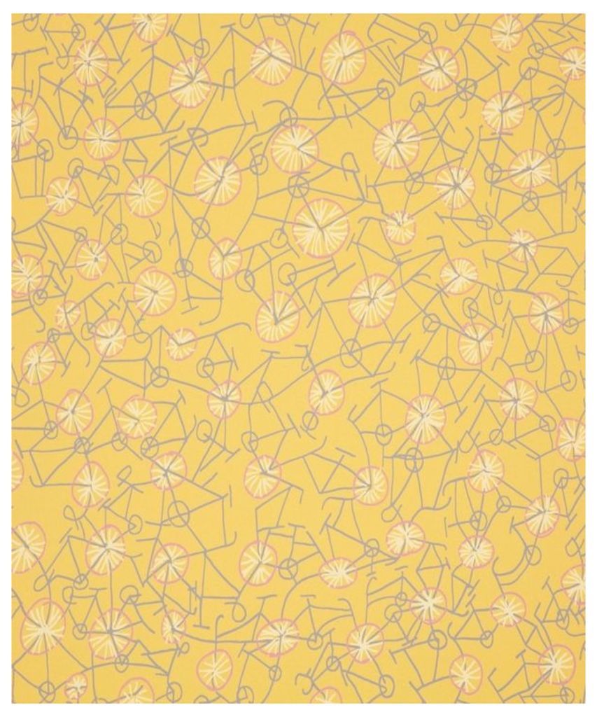 Philippa Wallpaper in Yellow Jersey