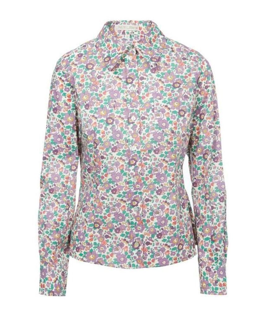 Camille Fitted Tana Lawn Cotton Shirt