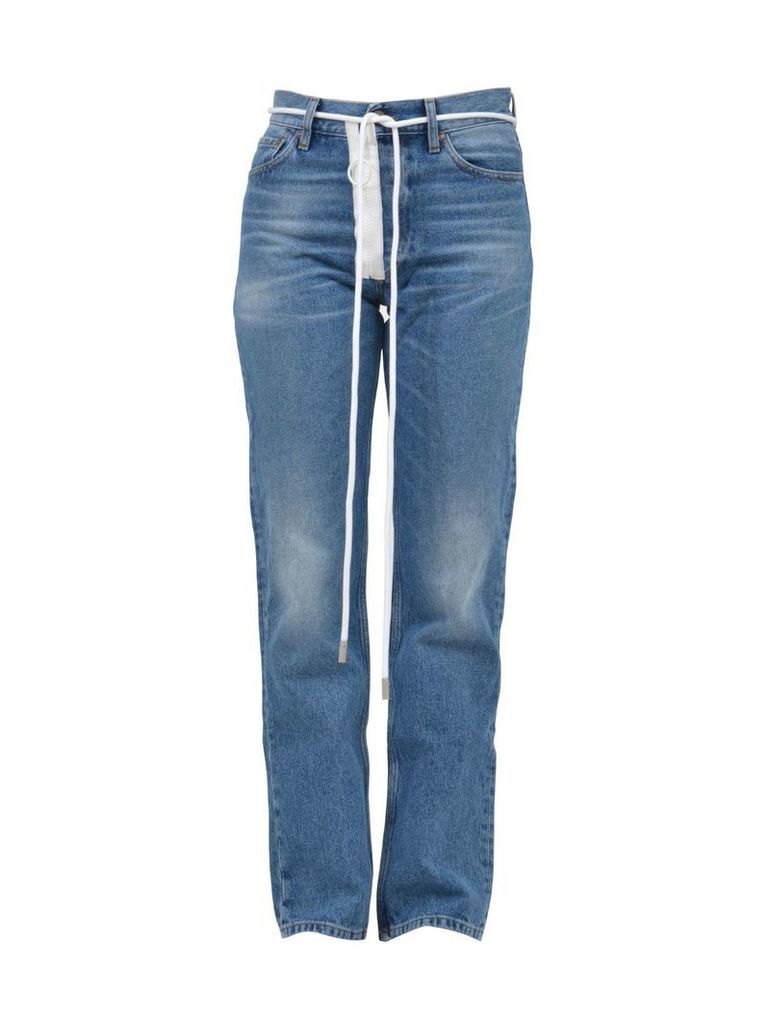 Off-White Washed Out Denim Jeans