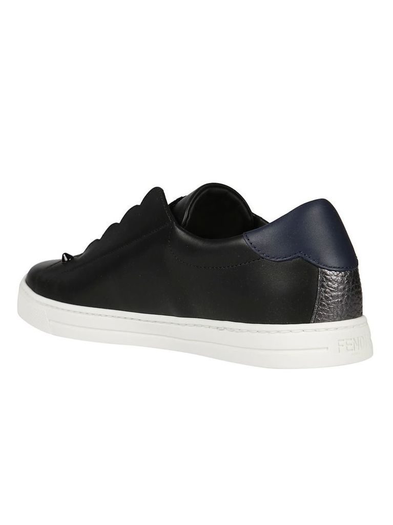 Fendi Logo Patched Slip-on Sneakers