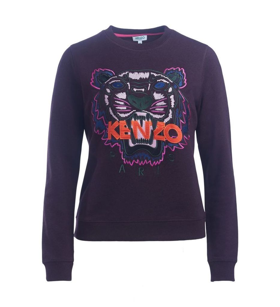 Kenzo Tiger Violet Sweatshirt