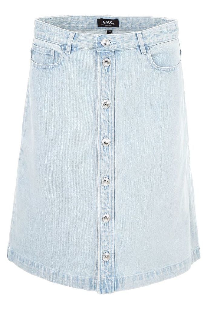 A.P.C. Denim Therese Skirt