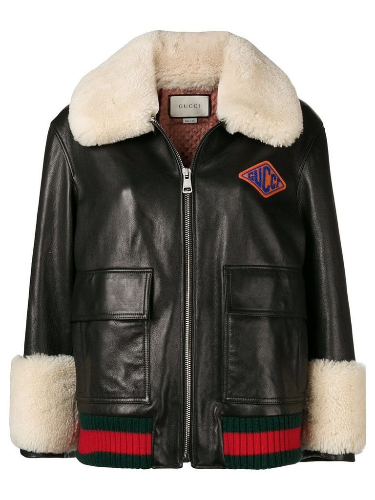 Gucci Logo Patch Bomber