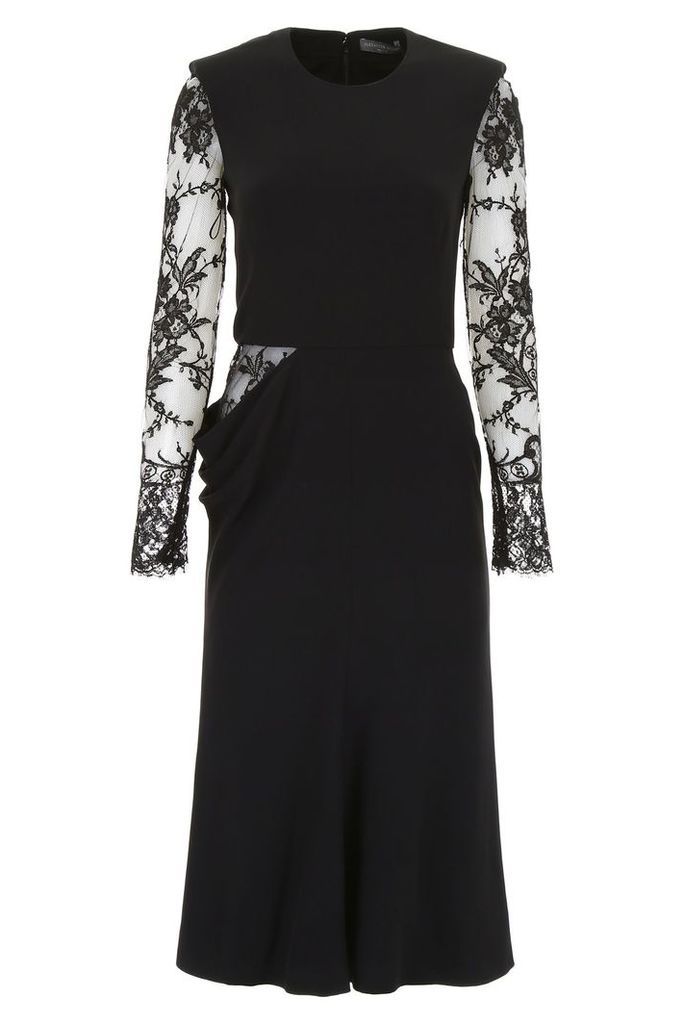 Alexander McQueen Dress With Lace Details