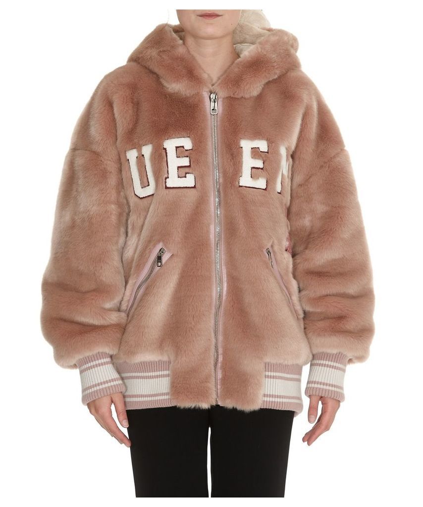 Dolce & Gabbana Faux Fur Jacket
