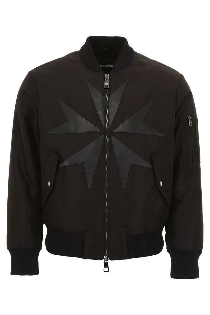 Neil Barrett Bomber Jacket With Patches