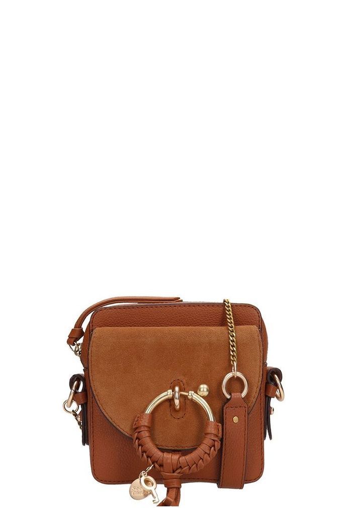 See by ChloÃ© Brown Leather And Suede Joan Mini Bag In Suede