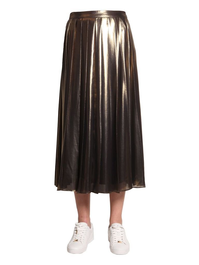 MICHAEL Michael Kors Pleated Midi Skirt