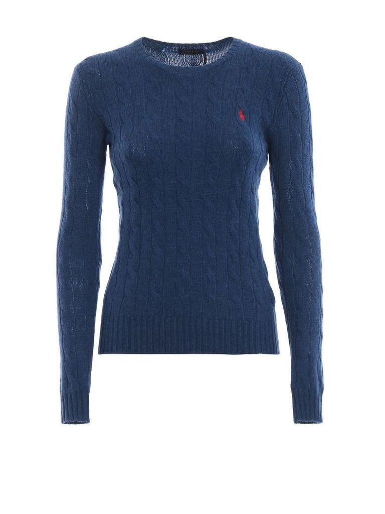 Polo Ralph Lauren Cable Knit Merino And Cashmere Sweater