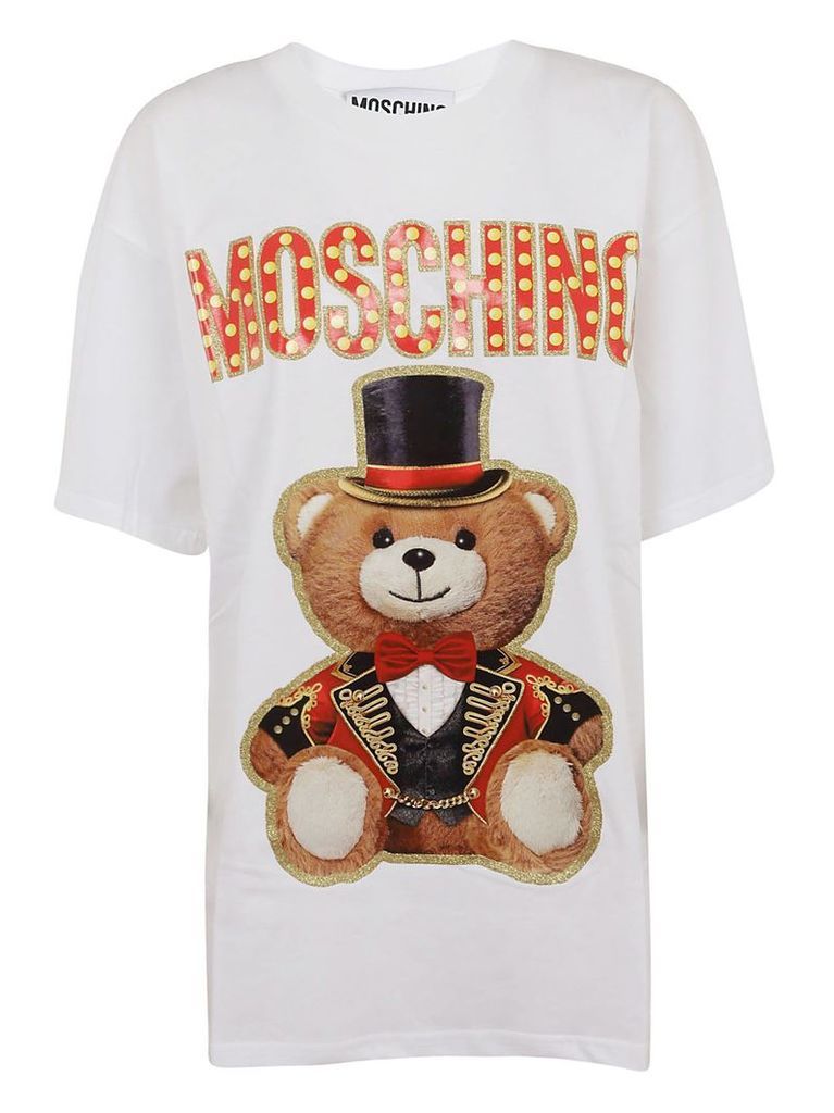 Moschino Bear And Logo Detail T-shirt
