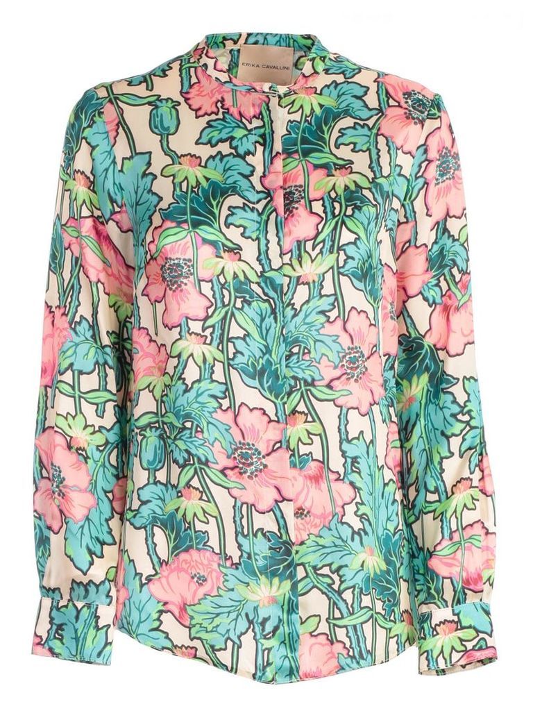 SEMICOUTURE Floral Printed Shirt