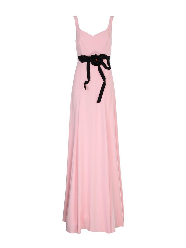 Gucci long pink dress