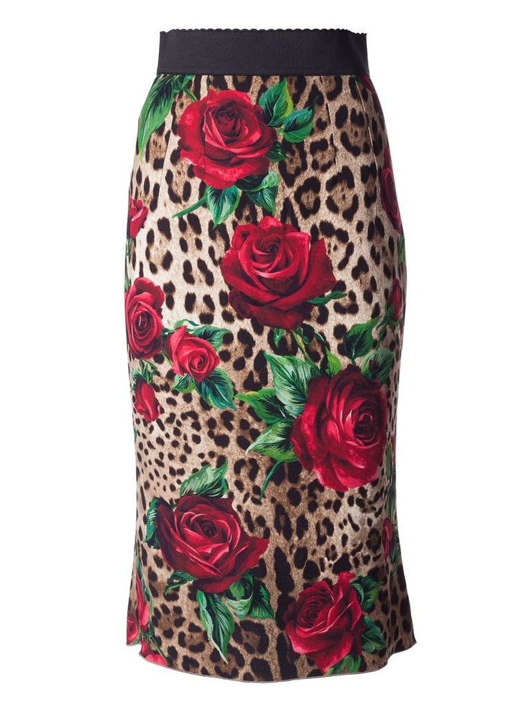 Dolce & Gabbana Rose Skirt