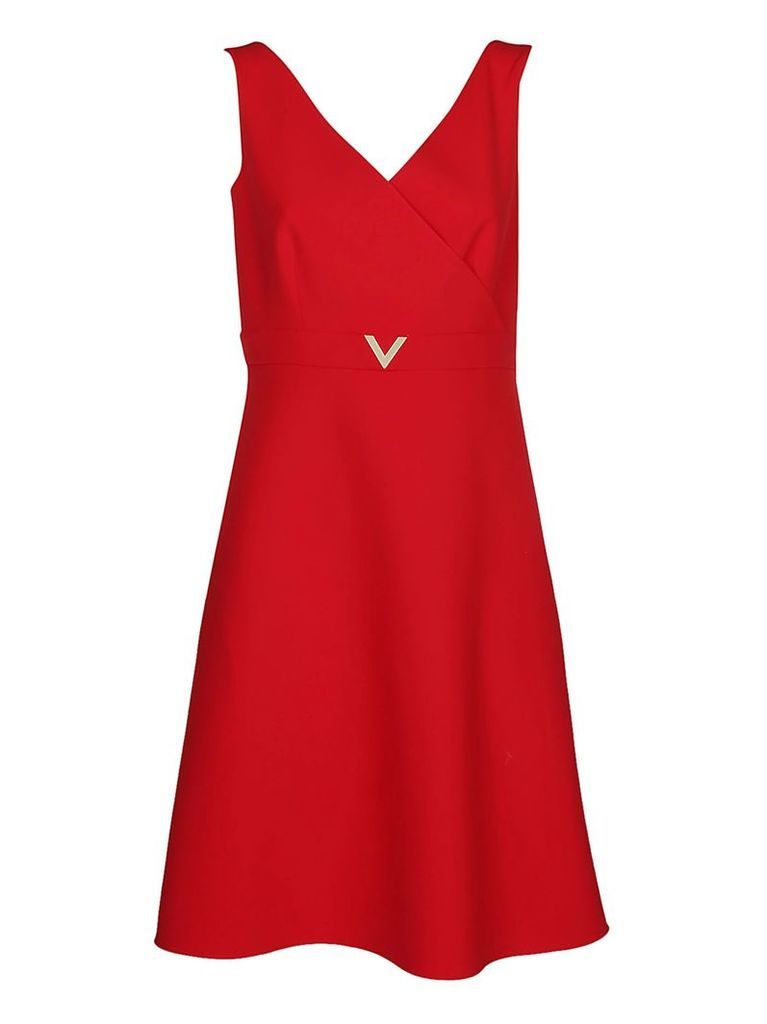 Valentino V Detail Dress