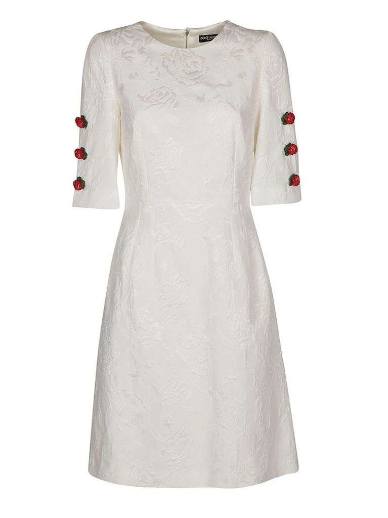 Dolce & Gabbana Floral Embellished Dress