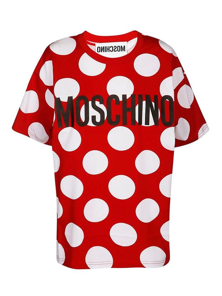 Moschino Logo Dotted T-shirt