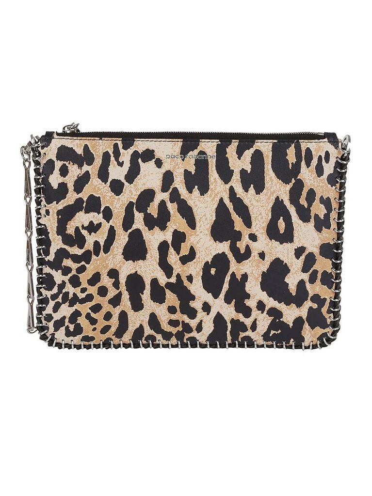 Paco Rabanne Leopard Shoulder Bag
