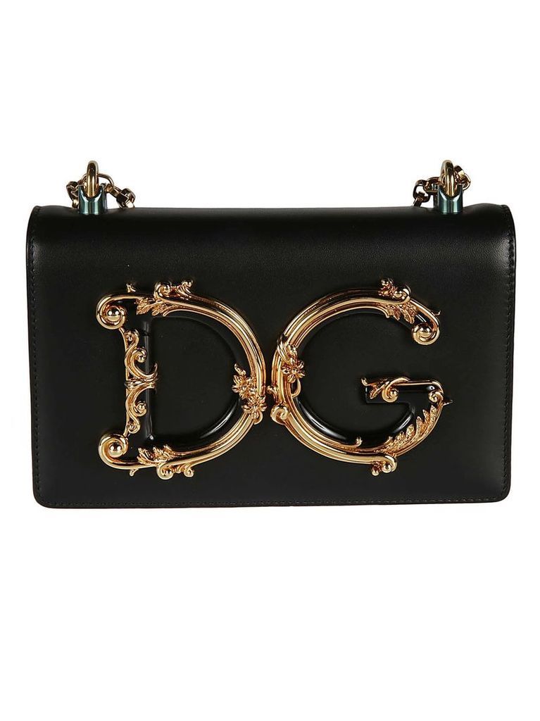 Dolce & Gabbana Dg Plaque Shoulder Bag