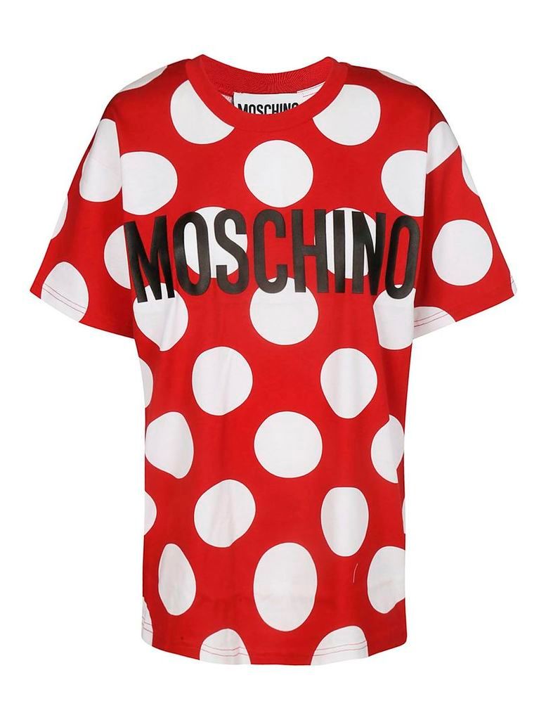 Moschino Polka Dot Logo T-shirt