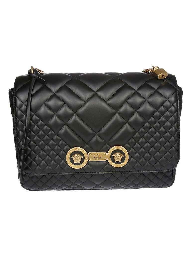 Versace Icon Quilted Shoulder Bag