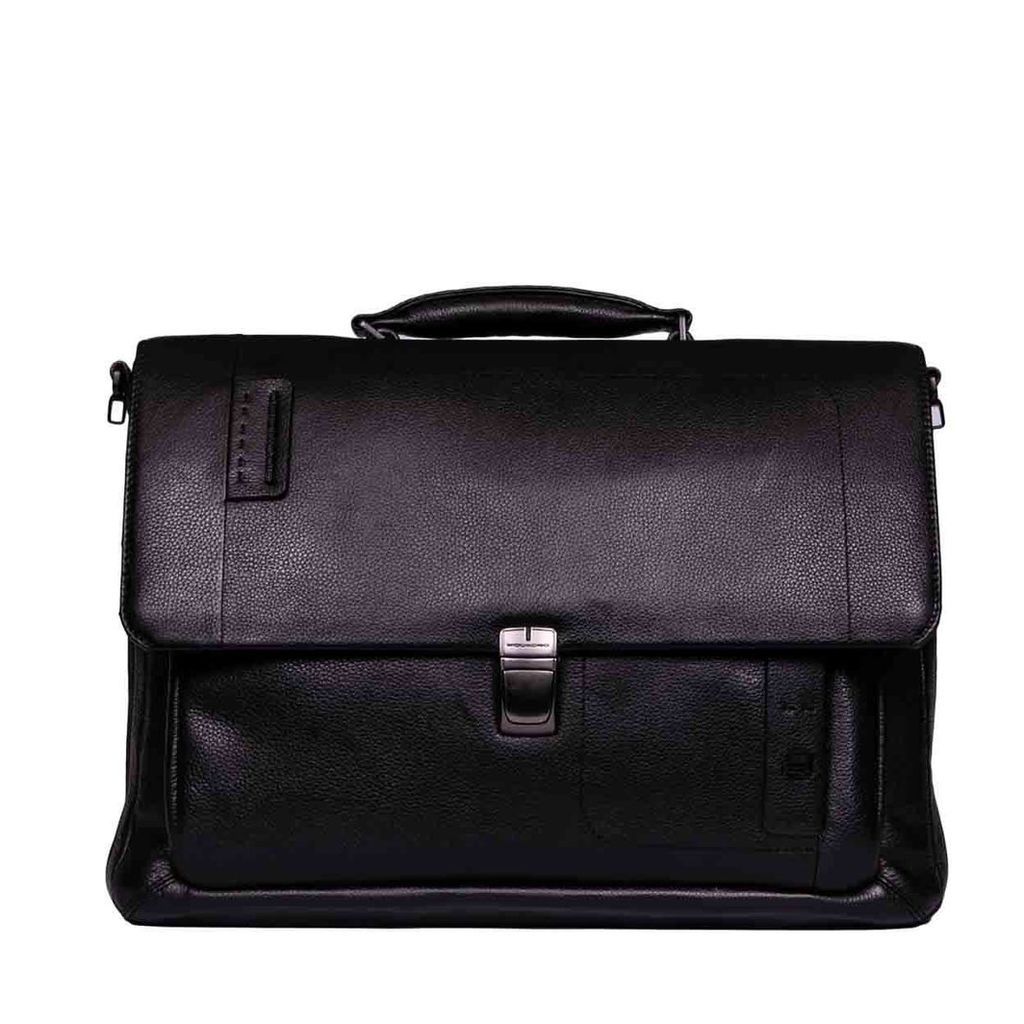 Piquadro Expandable Briefcase Flap