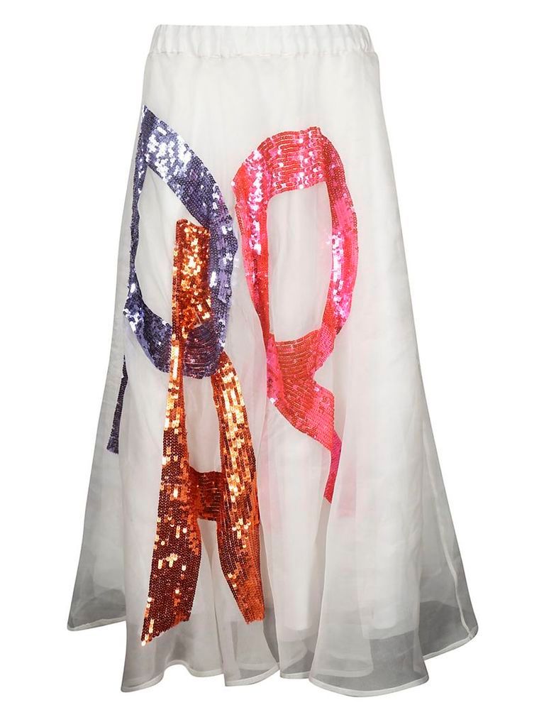 P.a.r.o.s.h. Sequin-detailed Skirt