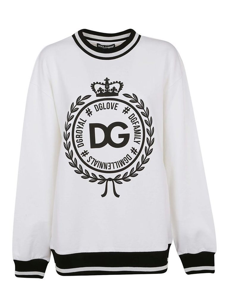 Dolce & Gabbana Round Logo Sweatshirt