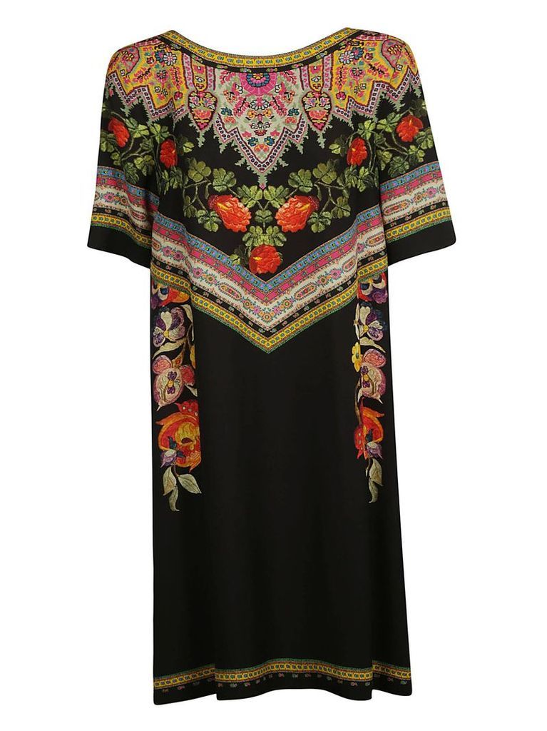 Etro Floral Embroidered Dress